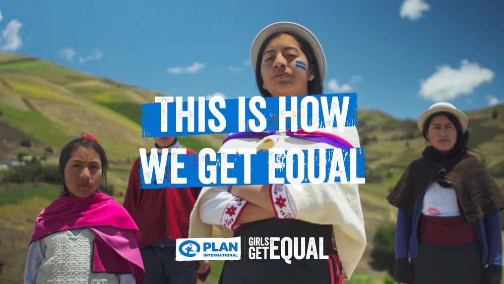 Kampagne "Girls Get Equal", Foto: Plan International