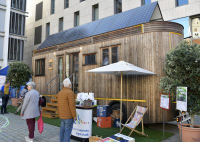 Autarkes Tiny House Ferdinand am Tag der Nachhaltigkeit 2023, Foto: Stadt Ingolstadt / Ulrich Rössle