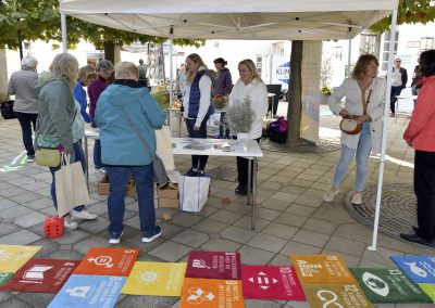 Info- und Mitmachstände am Carraraplatz am Tag der Nachhaltigkeit 2023, Foto: Stadt Ingolstadt / Ulrich Rössle