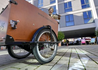 Lastenradparcours am Tag der Nachhaltigkeit 2023, Foto: Stadt Ingolstadt / Ulrich Rössle