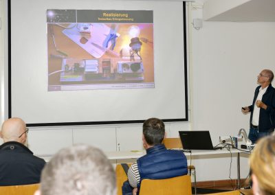 Vortrag Balkonkraftwerk in der VHS Ingolstadt, Foto: Stadt Ingolstadt / Ulrich Rössle